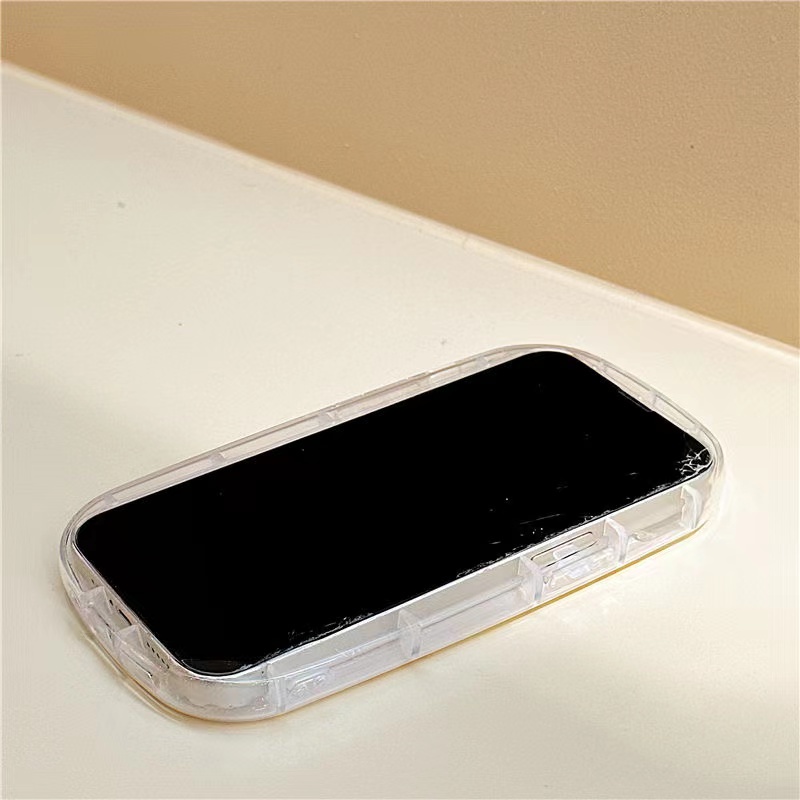Ốp Điện Thoại TPU Silicone Mềm Trong Suốt Chống Sốc Cho IPhone 11 14 13 12 Pro XS Max X XR 7 + 8 Plus