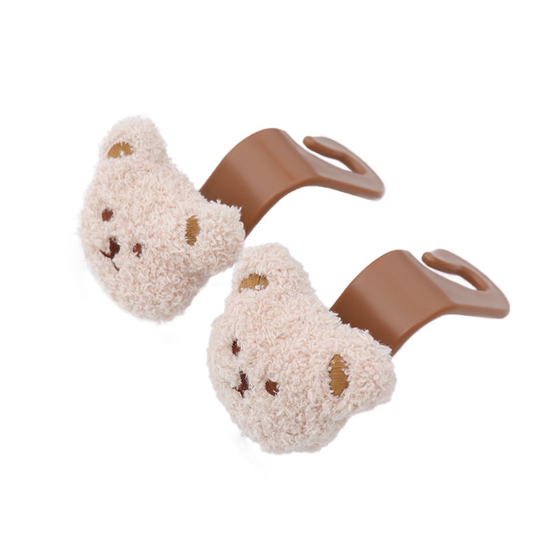 Móc Treo Đồ Đa Năng Hình Gấu Bông Dễ Thương Gắn Sau Ghế Xe Hơi