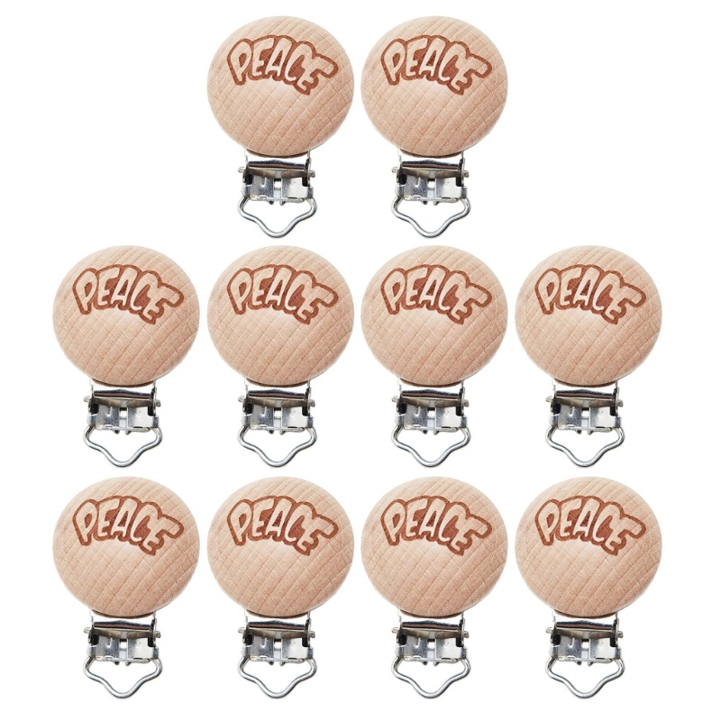 Kẹp Gắn Núm Vú Giả Nhiều Họa Tiết Chống Trộm Cho Bé Sơ Sinh