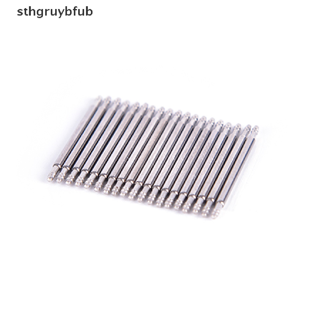 Set 20 Chốt Lò Xo Bằng Thép Không Gỉ Cho Đồng Hồ Đeo Tay Kích Thước 8-22mm