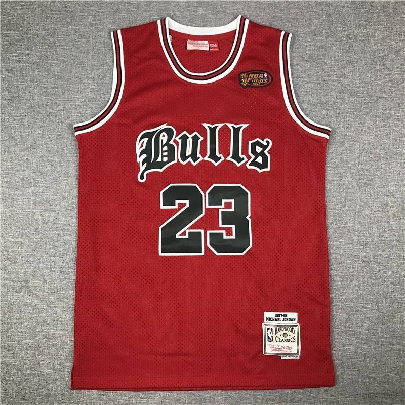 Áo Ba Lỗ Thể Thao NBA Jersey PN2 NP2 PN2 Màu Đỏ Cổ Điển Phiên Bản Kỷ Niệm