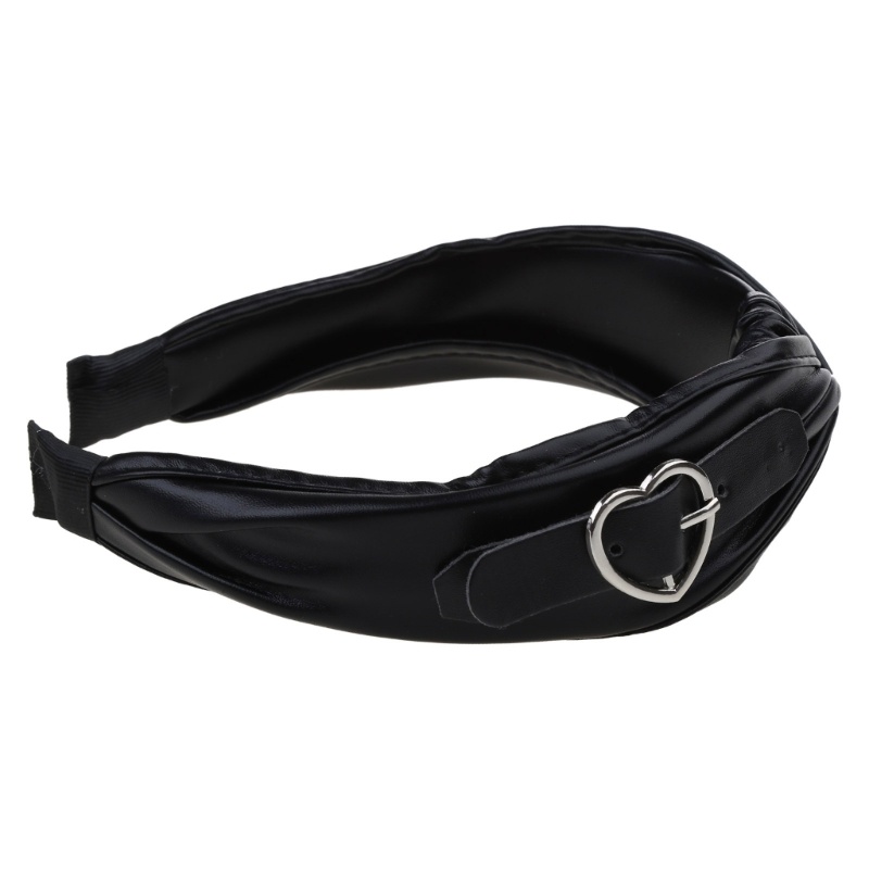 Băng Đô Da Thắt Nút Chéo Lấp Lánh Thời Trang Cho Nữ