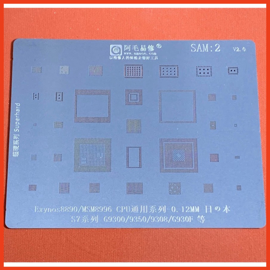 Vỉ làm chân Samsung Sam1 đến Sam17