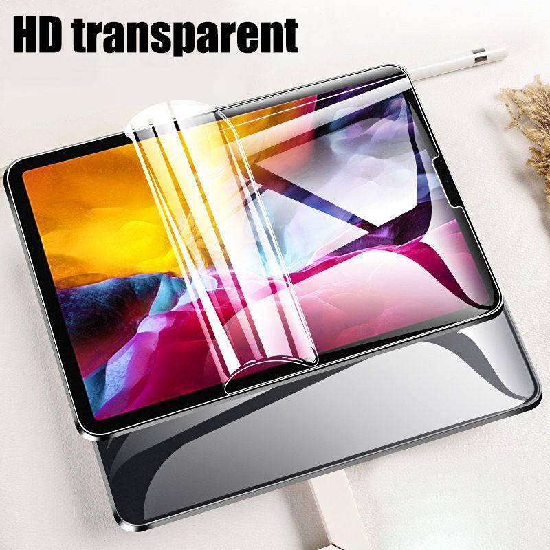 Miếng Dán Màn Hình HD Cho iPad Pro 11 12.9 2018 2020 2021 2022 10 9 8 7 6 5 10.9 10.2 9.7 inch Mini 6 5 4 3 2 1 10.5 10.9 7.9 8.3 inch Dụng Cụ Chặn Cửa Chuyên Dụng Chất Lượng Cao