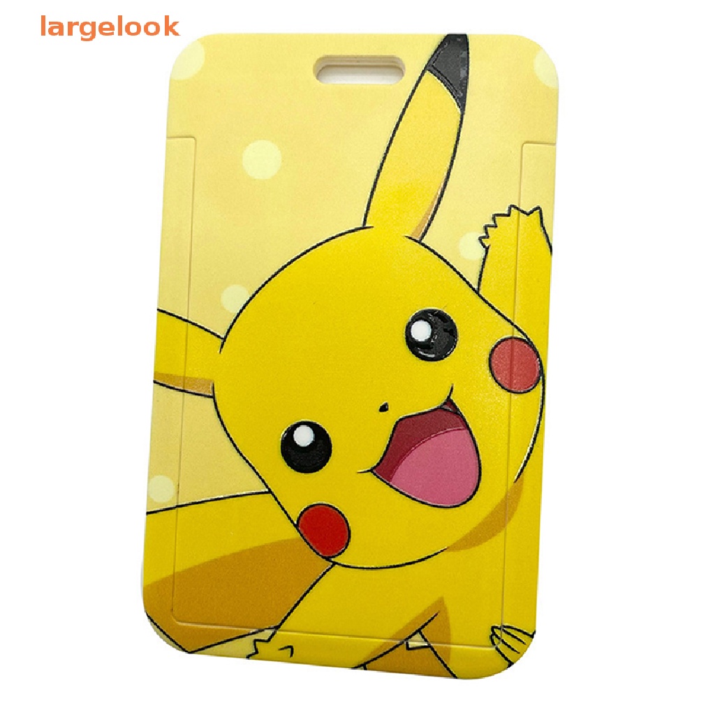 1 Vỏ Bọc Thẻ Bài Bằng PVC Hình Pokemon Pikachu