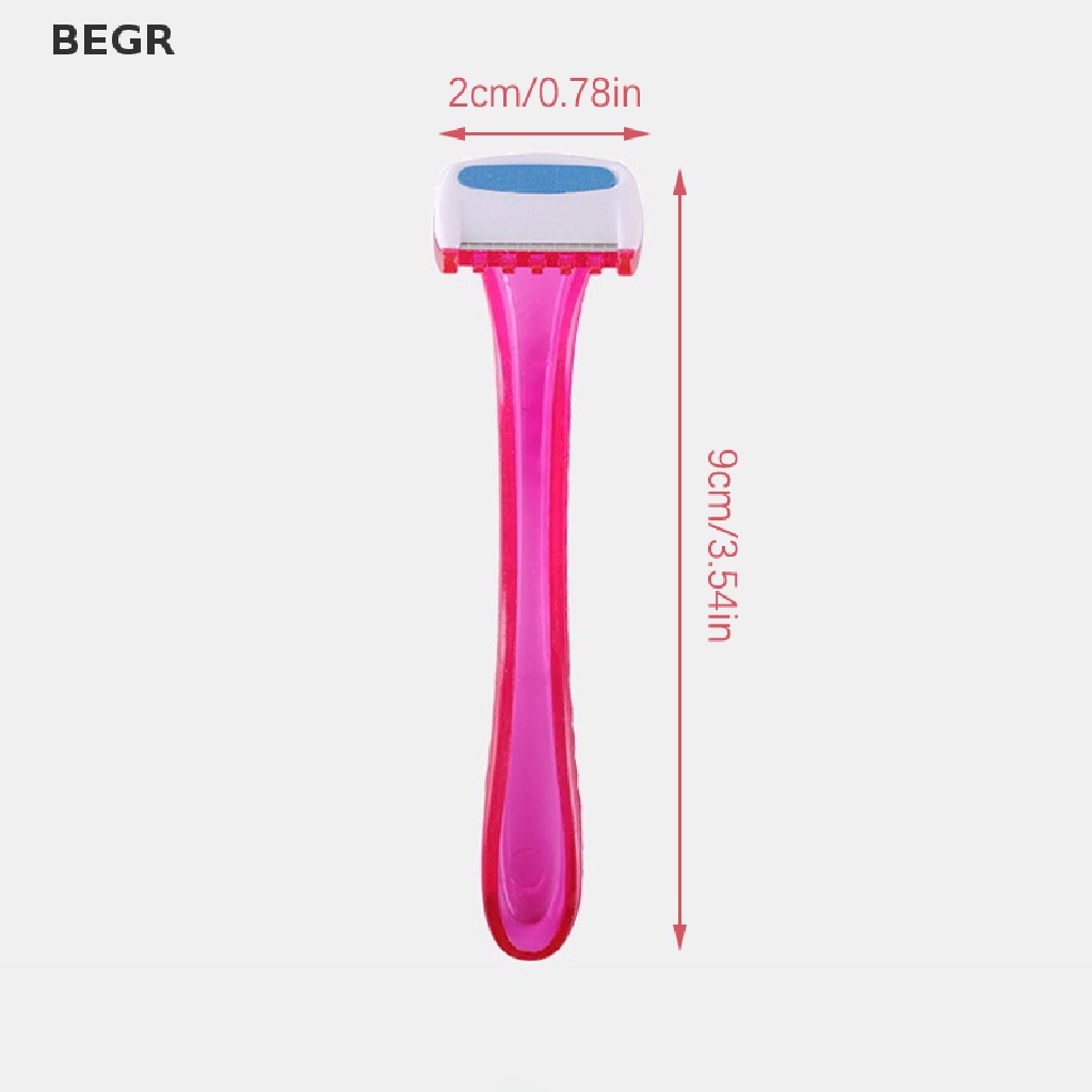 Be 2PCS Lady Bikini Razor Shaver Private Body Trimmer Professional Manual Razor vn