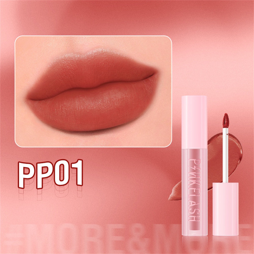 Son Môi Pinkflash Chất Nhung Lì Dễ Lên Màu Không Dính Thành Cốc Cho Nữ