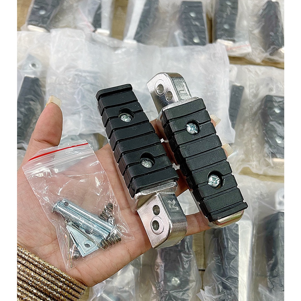 Gác Chân Logo Cánh Chim , Nhôm Take Cho Các Dòng Honda