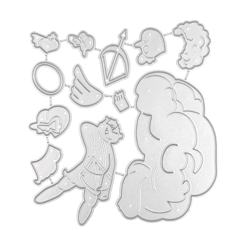 Khuôn Cắt Bằng Kim Loại Hình Trái Tim Xinh Xắn