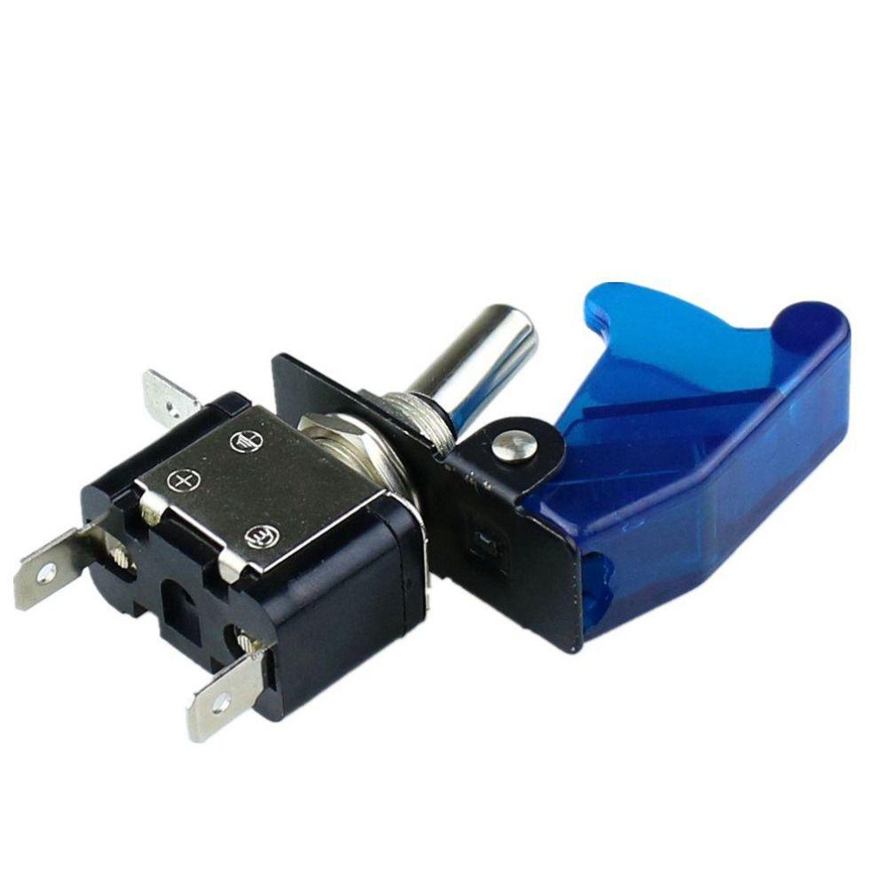 Vỏ Bảo Vệ Công Tắc Điều Khiển Bật / Tắt Bằng SPST Bằng Sợi Carbon Trong Suốt Màu Đỏ / Xanh Lá / Xanh Lá /