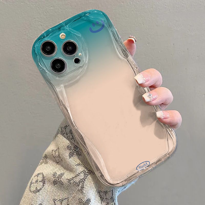 ✅Ốp Điện Thoại Mềm Trong Suốt Chống Sốc Viền Cong Hình Mặt Cười Cho iPhone14 / 13promax 12 / 11 7 / 8p xs / xr Kmf4f40 Kmf40