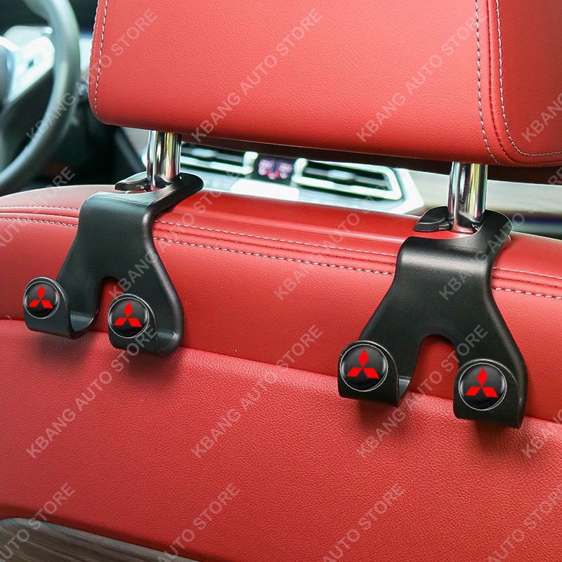 Bộ 2 Móc Treo Đồ Gắn Sau Ghế Xe Hơi Phát Sáng Cho Toyota Honda Mazda Mercedes