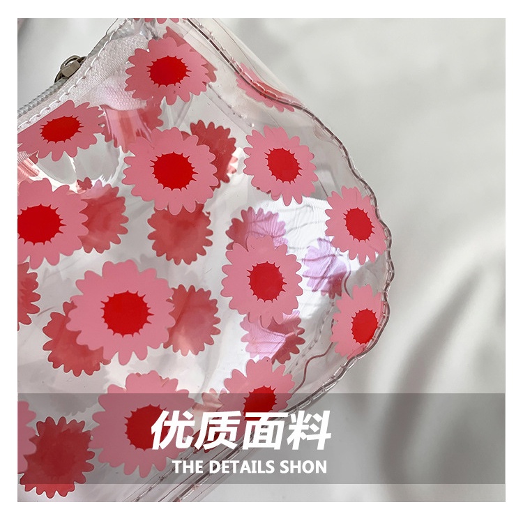 Túi Đeo Chéo Trong Suốt In Họa Tiết Dễ Thương Phong Cách Hàn Quốc Thời Trang Mùa Hè 2023 Cho Nữ