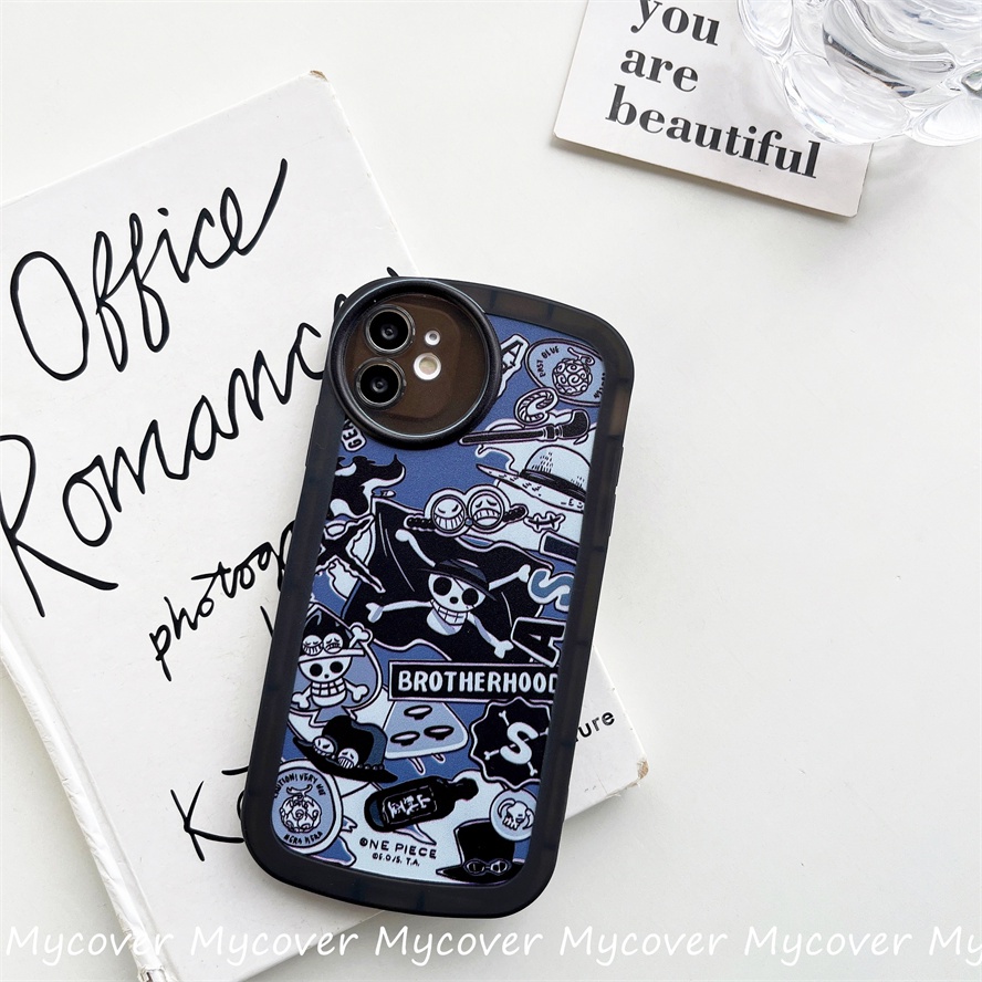 Ốp Điện Thoại Chống Sốc In Hình One Piece Cho iPhone 14 13 12 11 Pro Max Xs XR X 8 7 6 Plus SE 2020