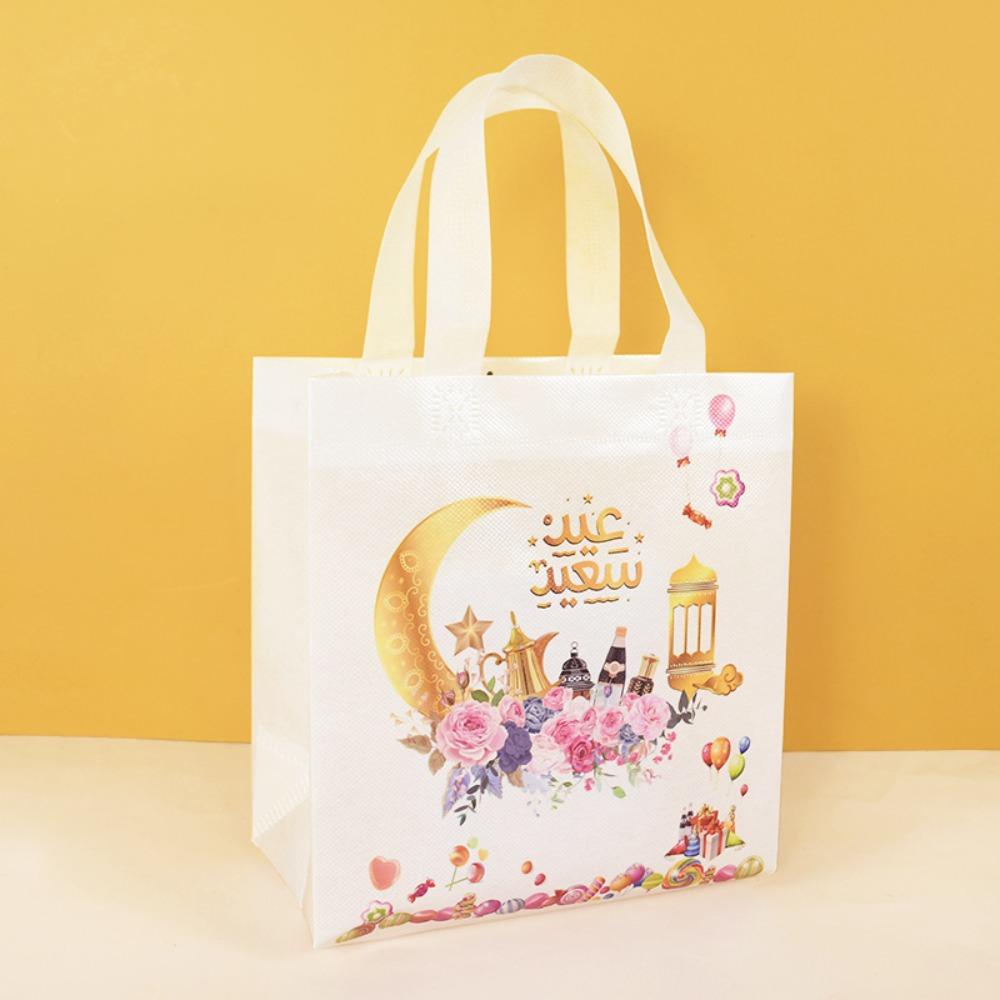 Túi Đựng Quà Họa Tiết Ngôi Sao Mặt Trăng Phong Cách Hồi Giáo Thanh Lịch