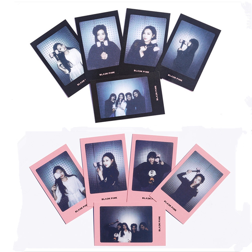 Set 5 Tấm Ảnh Lomo Card JENNIE JISOO Nhóm Nhạc Blackpink YM