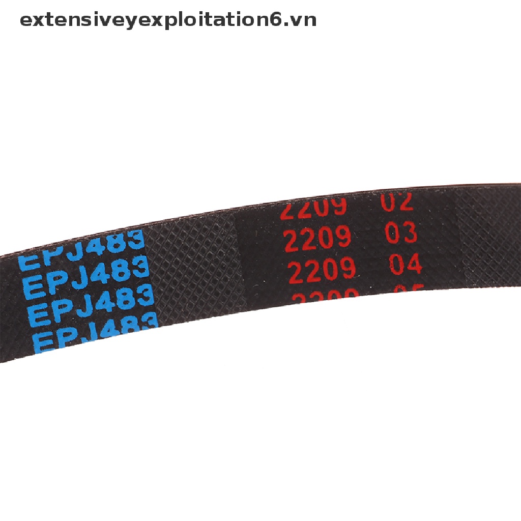 Đai Cao Su V-Belt PJ483 190J 3 / 4 / 5 / 6 Ribs Cho Mô Hình Điều Khiển Từ Xa DIY