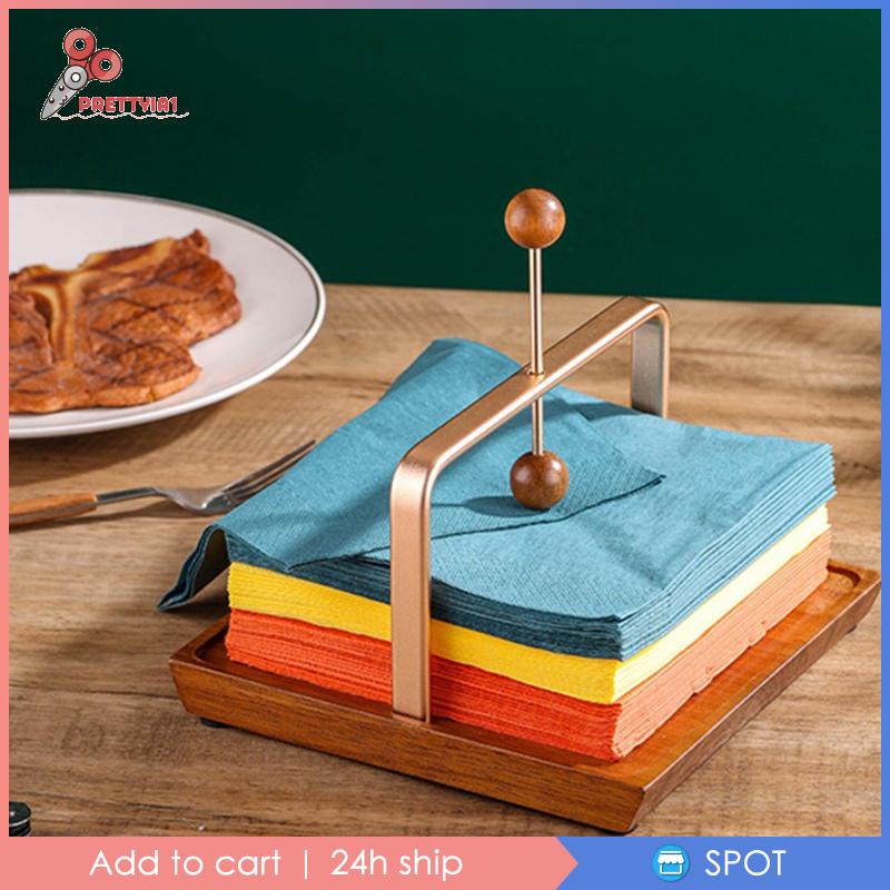 Giá Đỡ Khăn Giấy Prettyia1 Tiện Dụng Cho Nhà Bếp / Nhà Hàng