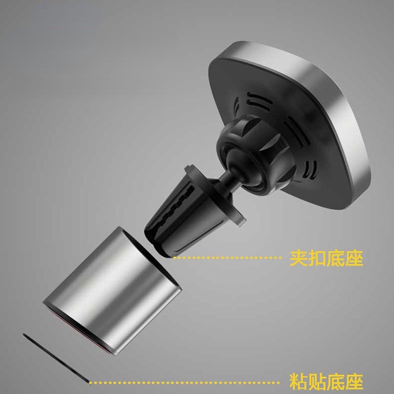 Giá Đỡ Điện Thoại Kiêm Sạc Nhanh Không Dây 15W Cho IPhone 14 13 12 11 Pro Max Plus Mini XR XS