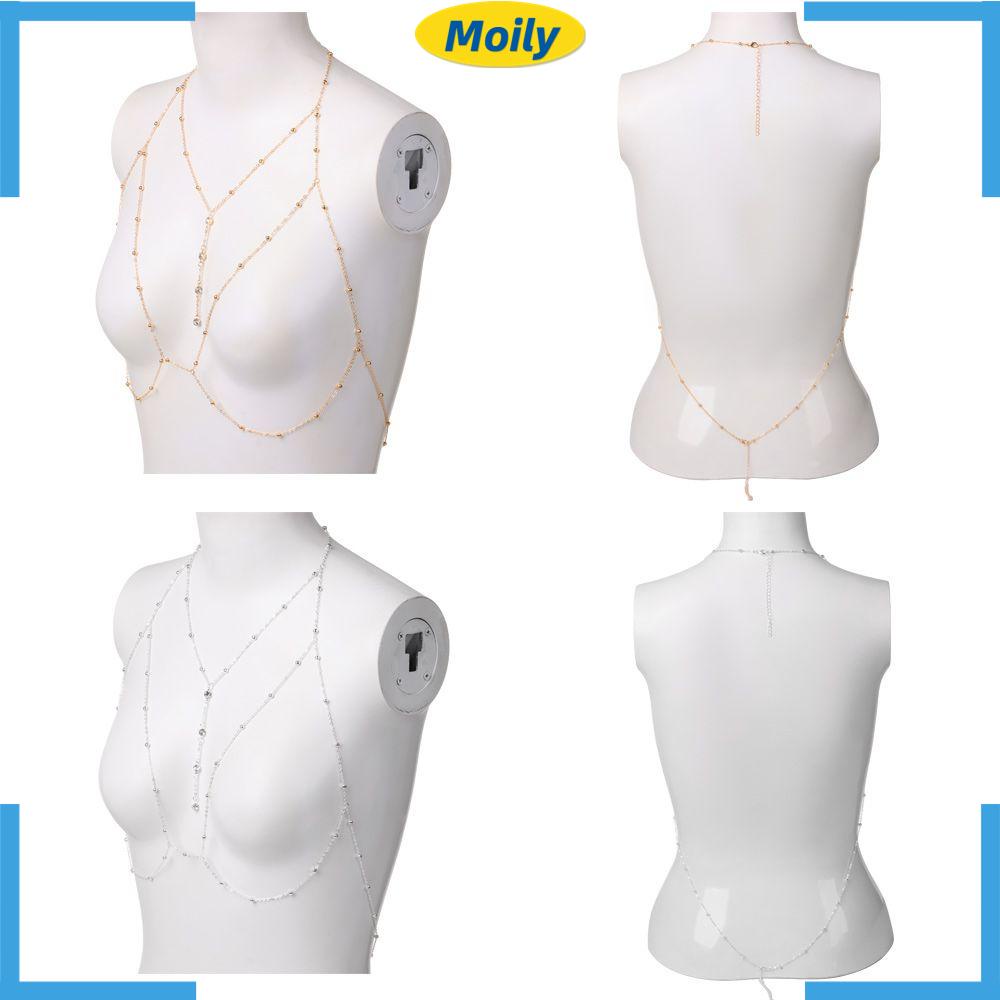 Chuỗi dây đeo ngực phối trang phục bikini thời trang quyến rũ cho nữ