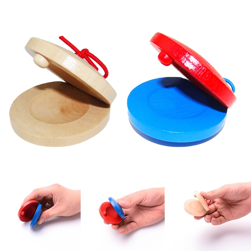 Nhạc Cụ Castanets Đồ Chơi Cho Bé