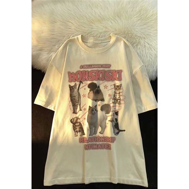 NRVP Áo Thun 100% Cotton Tay NgắN Plus Size Cho Nam Và Nữ