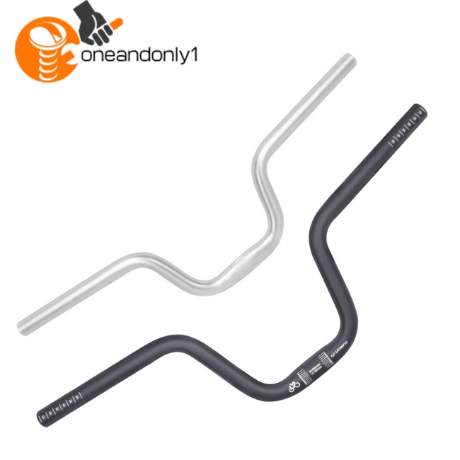 Tay Lái Hình Chữ U Bằng Hợp Kim Nhôm 25.4x580mm Cho Xe Đạp Brompton