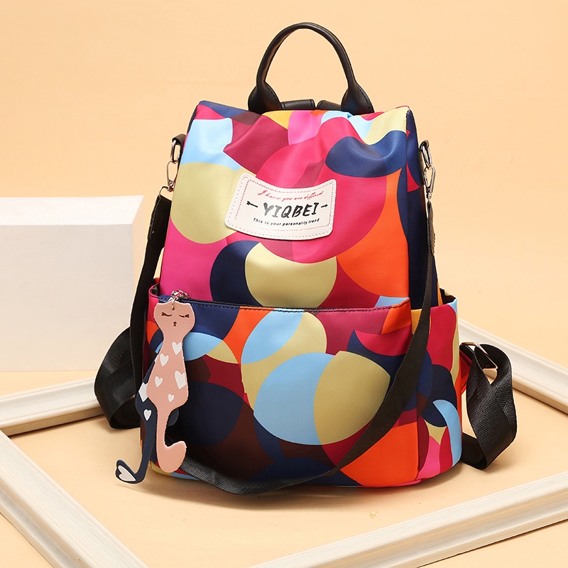 Ba Lô Du Lịch Màu Đơn Giản Thời Trang Cho Nữ