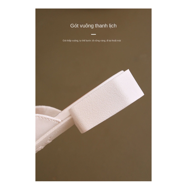 Dép Sandal dép độn đế Bít Mũi Phong Cách Hàn Quốc Thời Trang Cho Nữ big size giày oxford