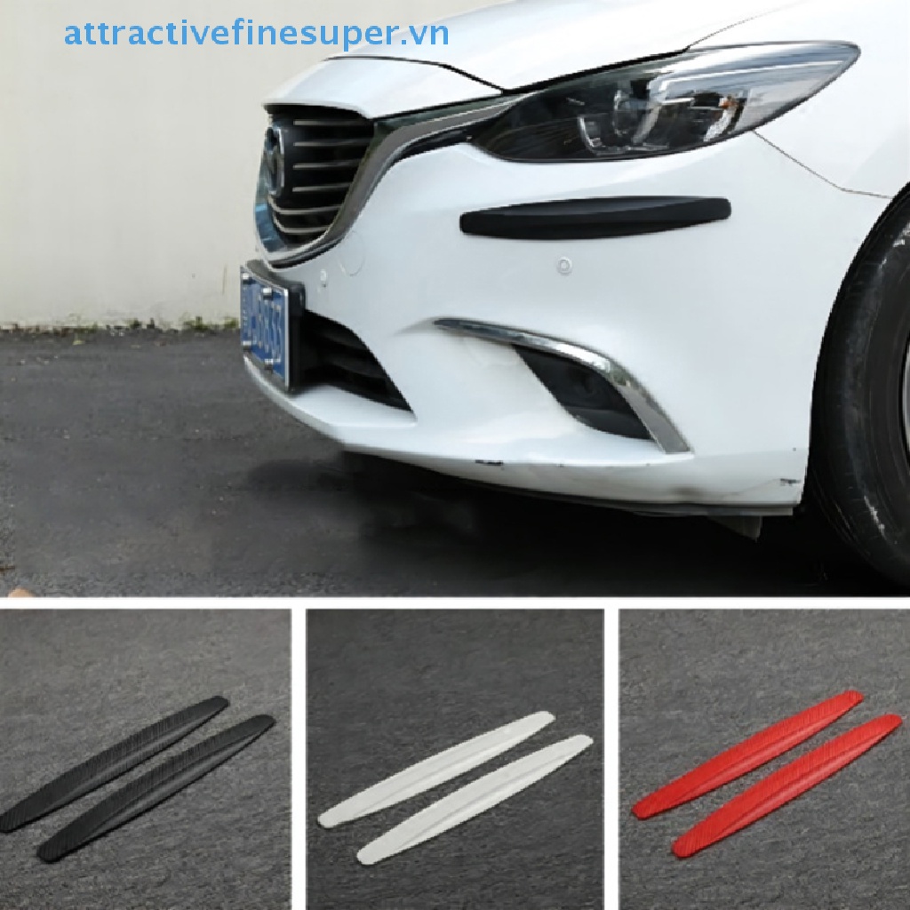 2 Dải Dán Góc Cạnh Bảo Vệ Chống Trầy Xước Cho Xe Hơi