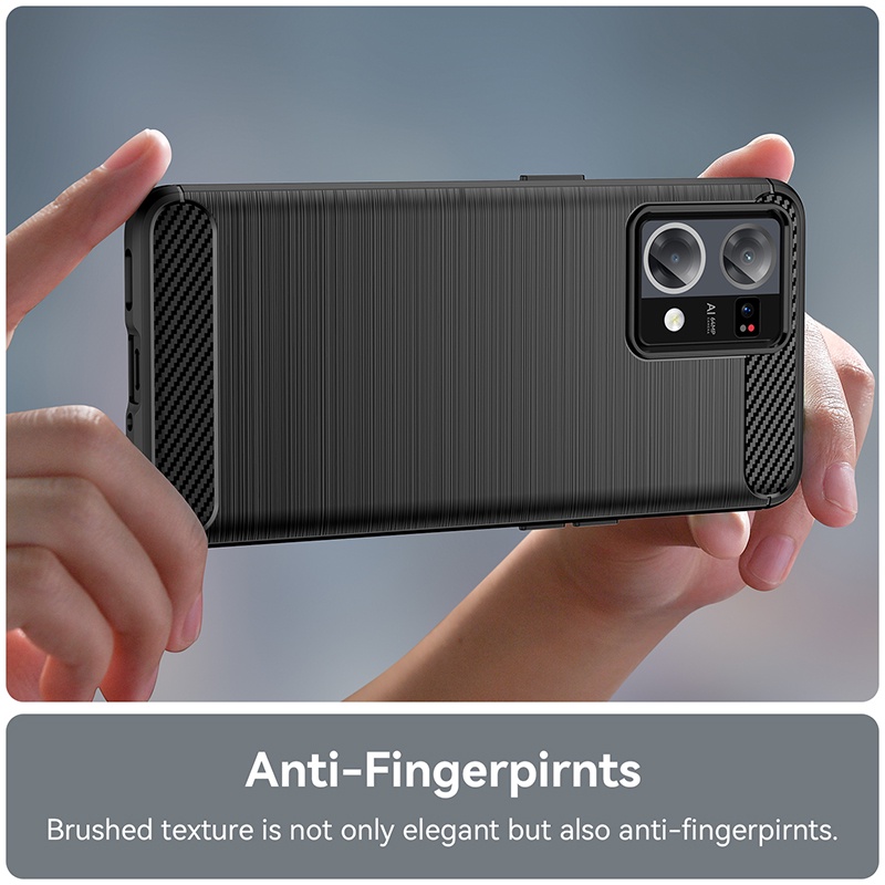 Ốp Điện Thoại Silicon Mềm Sợi Carbon Cho OPPO Reno7 4G Reno 7 Reno7 5G 4G 2022