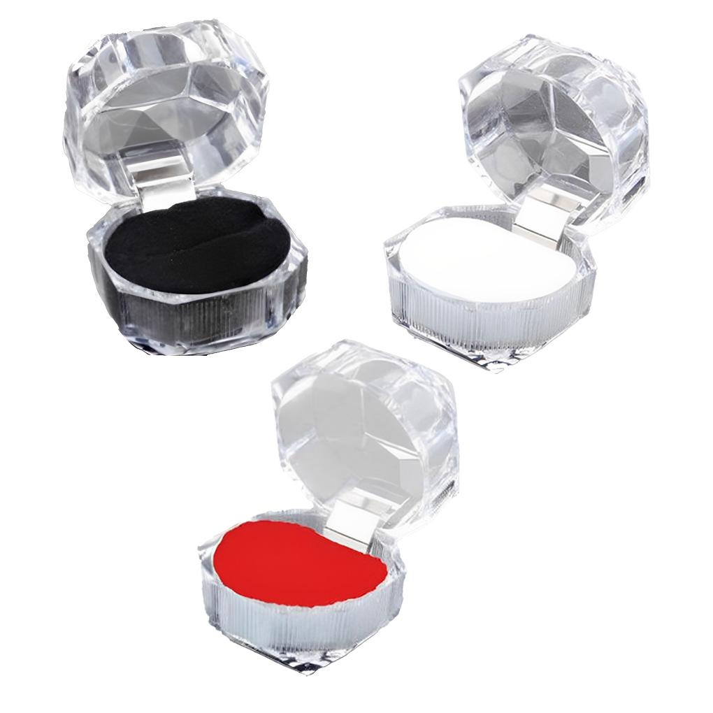 Bộ 20 Hộp Đựng Trang Sức Bằng Lục Giác Chống Bụi Giá Đỡ