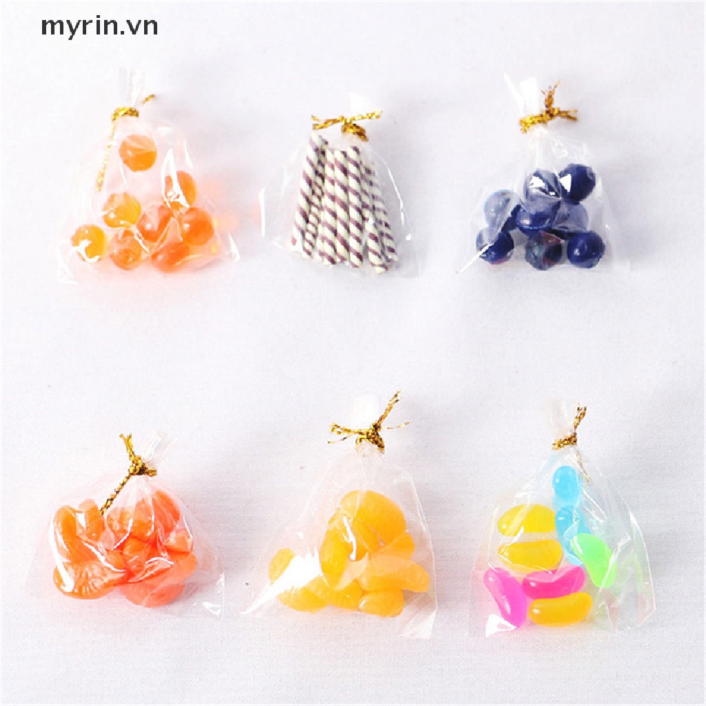 Myrin Mô Hình Bao Bì Thực Phẩm Mini Bằng Nhựa Resin Trang Trí Nhà Búp Bê