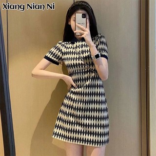Xiang Nian Ni Đầm Mùa Hè Thiết Kế Mới Tự Cột Phong Cách Pháp Cao Cấp Có Mùi Thơm Nhỏ Cho Nữ