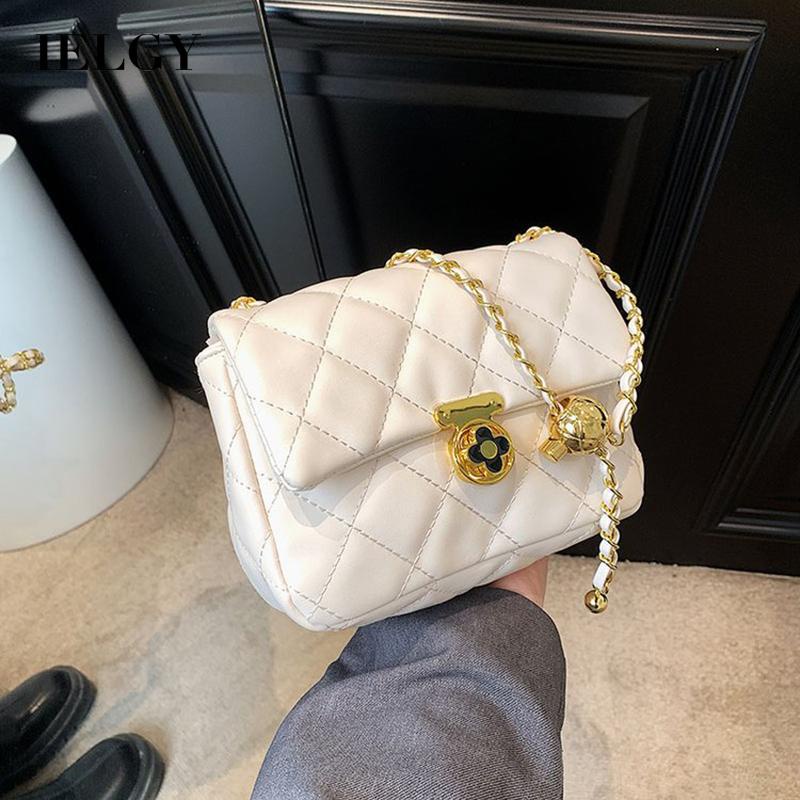 Túi Xách Dây Xích Đeo Vai Phong Cách harajuku Đơn Giản Cho Nữ