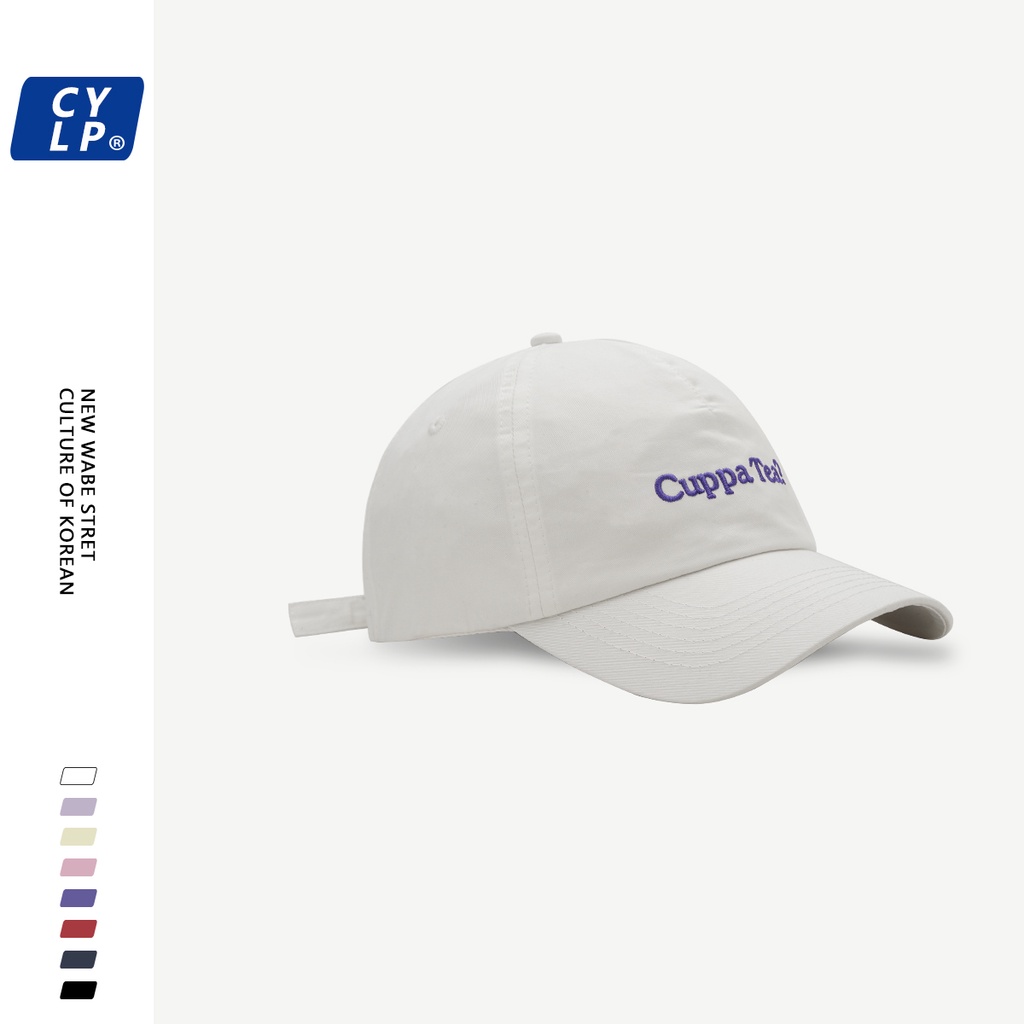 Nón Lưỡi Trai Thêu Chữ Thời Trang Hàn Quốc Dành Cho Nam Nữ