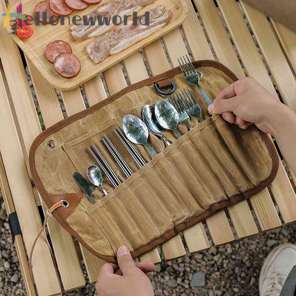 Túi Đựng Dụng Cụ Ăn Uống / Cắm Trại Tiện Lợi