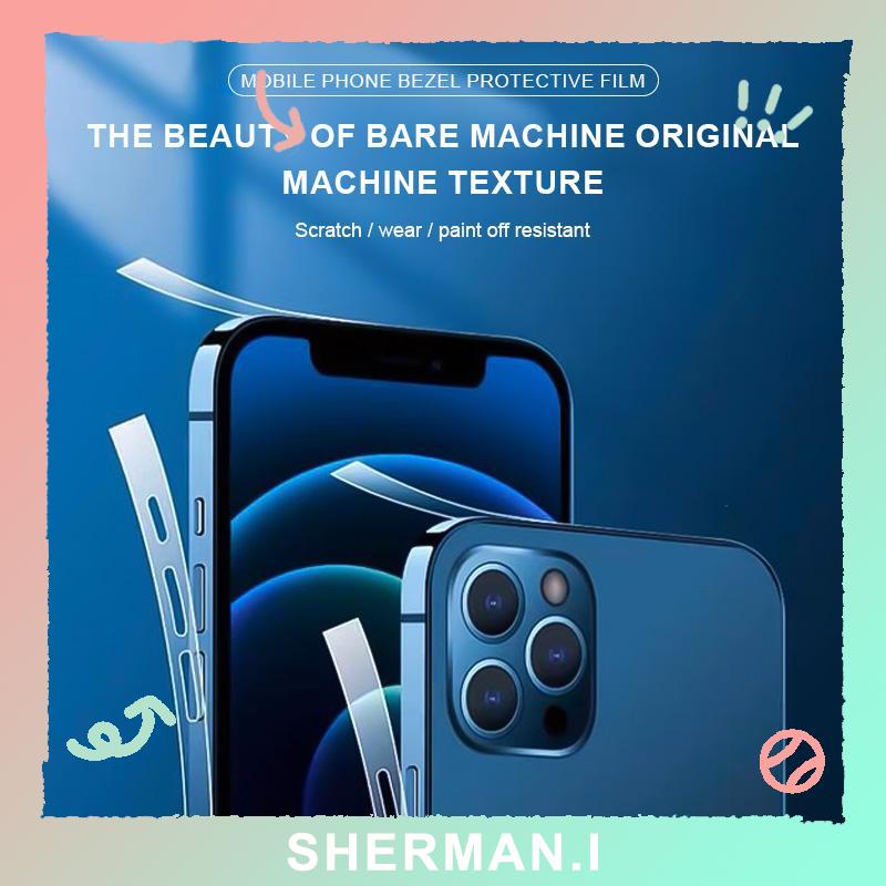 Miếng PPF dán viền bảo vệ cho Iphone 12/13/14 Pro Max / Pro-SN