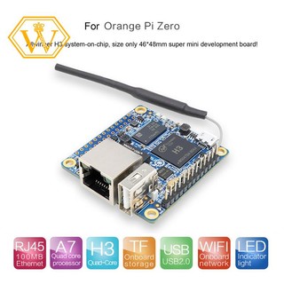 For Orange Pi Zero Allwinner H3 ARM Cortex-A7 Quad-Core 256MB Memory Computer to Compile Android Linux Development Board
