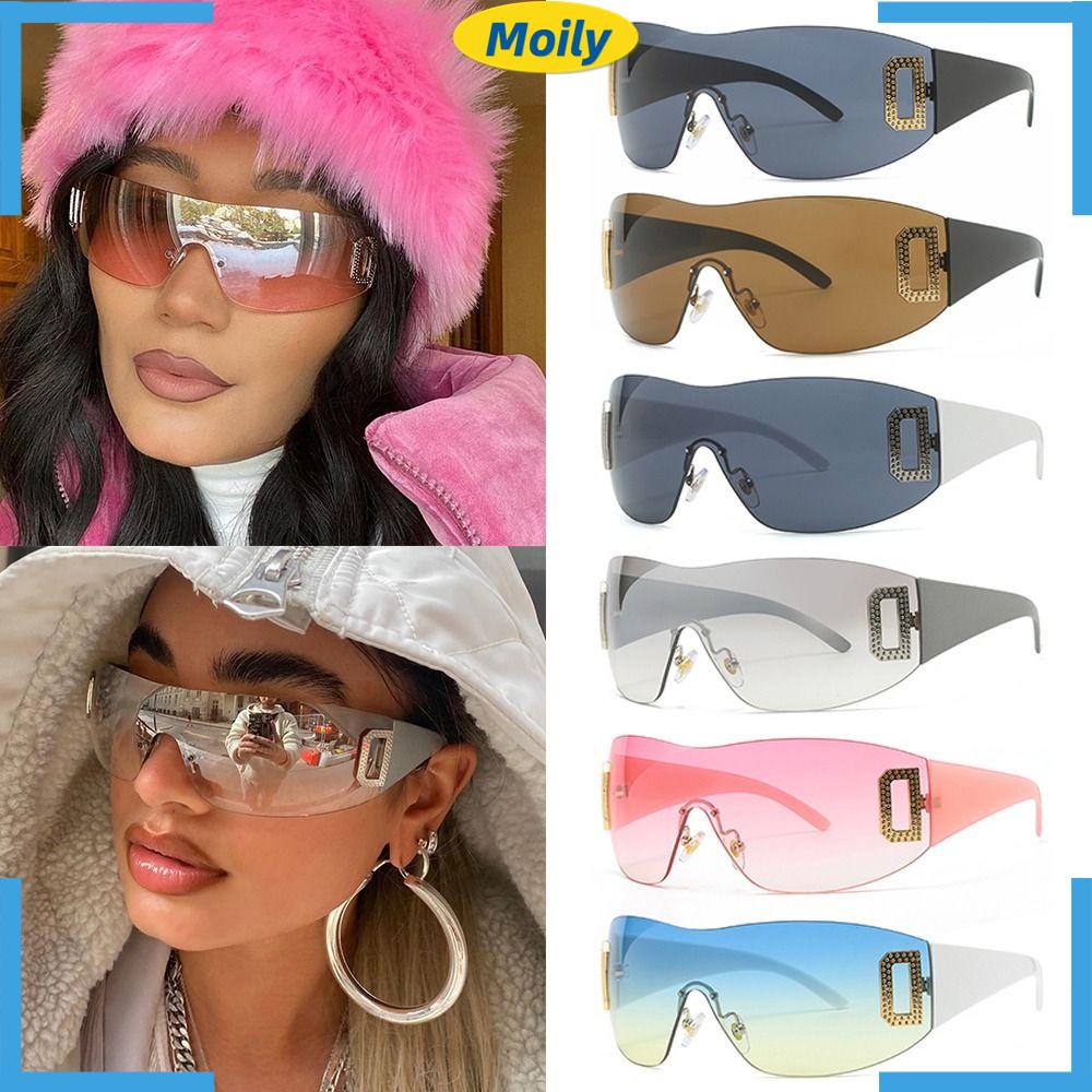 Kính Mát Thể Thao MOILYVN Y2K Thời Trang Cho Nữ