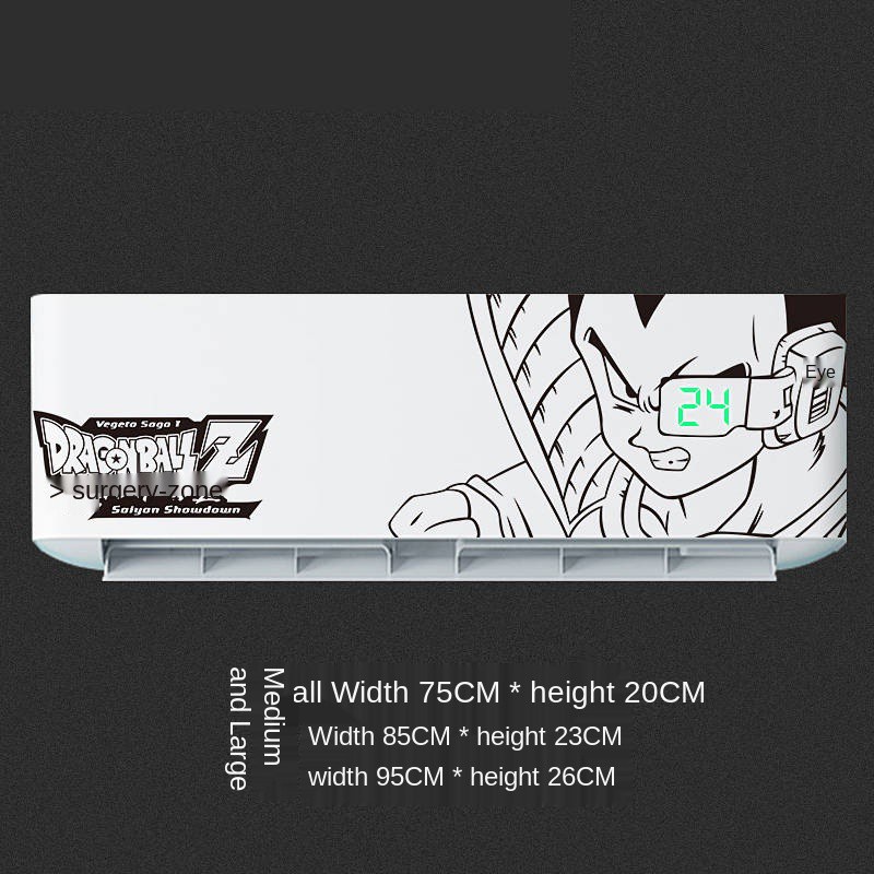 Sticker Dán Tường Chống Thấm Nước Họa Tiết Nhân Vật Hoạt Hình Dragon Ball MTAC