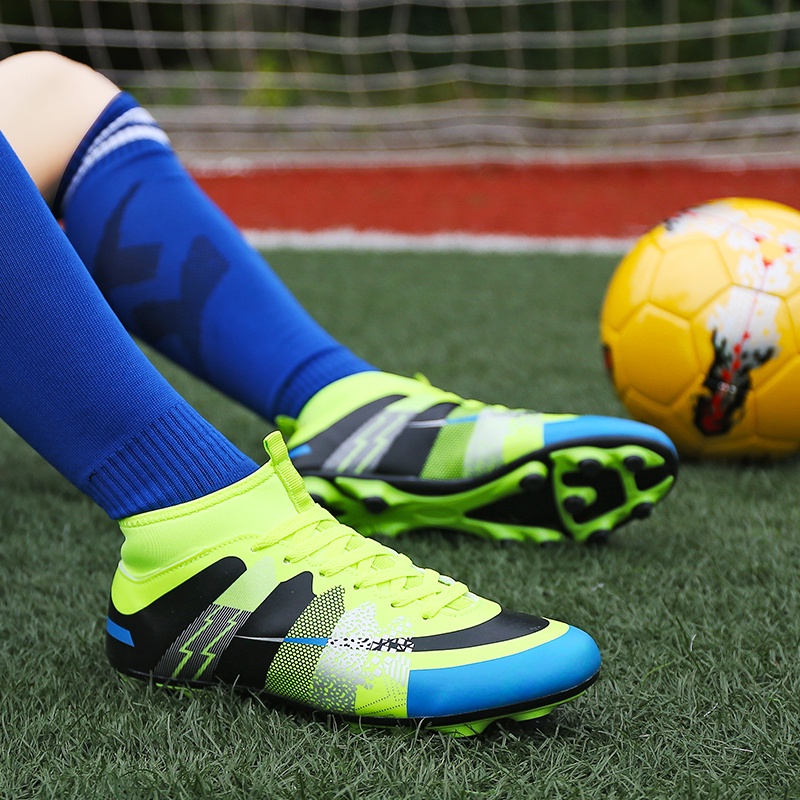 Giày Bóng Đá Đinh Dài Chống Trượt w5iw5 Dành Cho Trẻ Em Và Người Lớn FG / TF