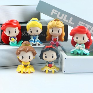 Bộ Búp Bê Công Chúa Disney 6cm