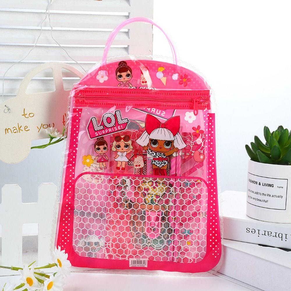 Set 6 Thước Kẻ Kèm Gôm Tẩy Hình Dáng Dễ Thương Cho Bé