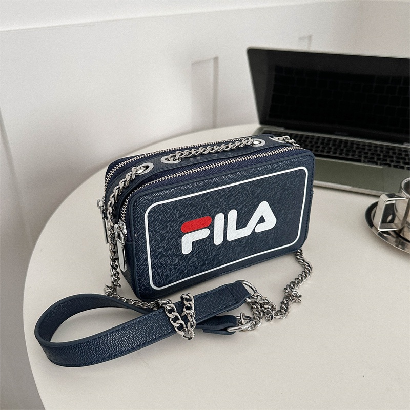 Túi Xách đeo Chéo Nữ Fila Da PU Cỡ Lớn Túi đeo Vai Du Lịch Thời Trang Unisex