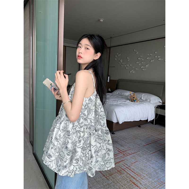 Đầm Hoa Dáng Rộng Thiết Kế Mới Thời Trang Mùa Hè Dành Cho Nữ