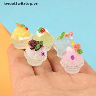 Set 5 ly nước mini đồ chơi cho nhà búp bê