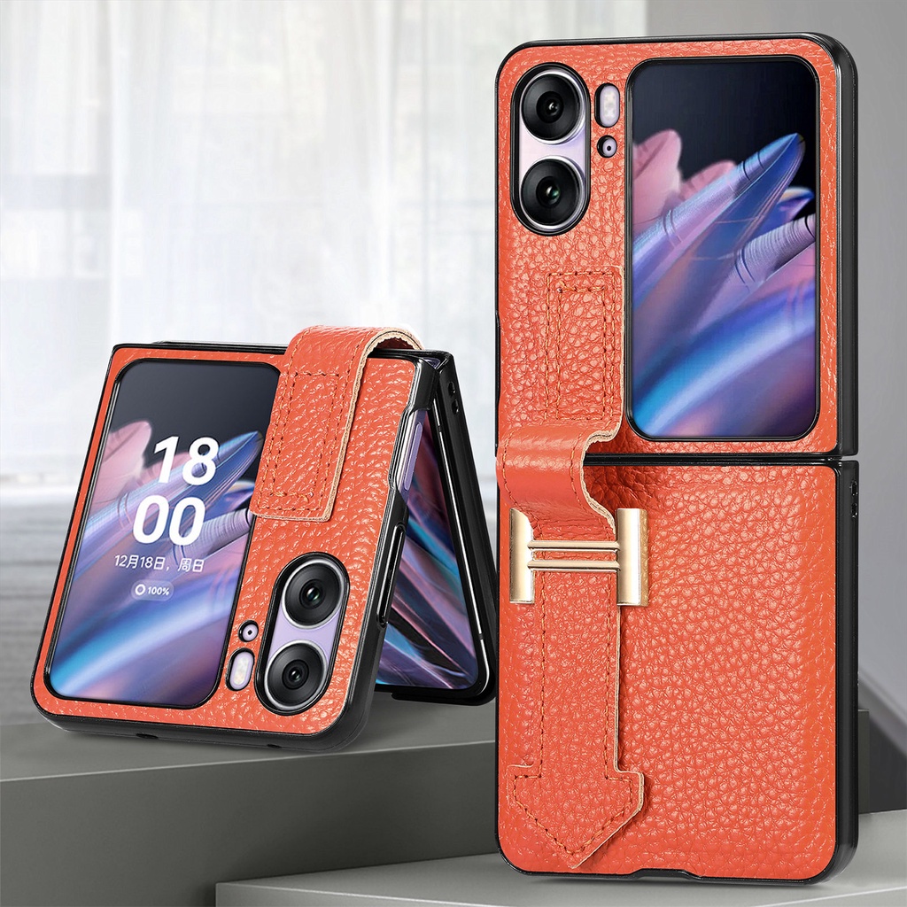 Ốp Điện Thoại Da Gập Dành Cho OPPO Find N2 Flip 5G CPH2437