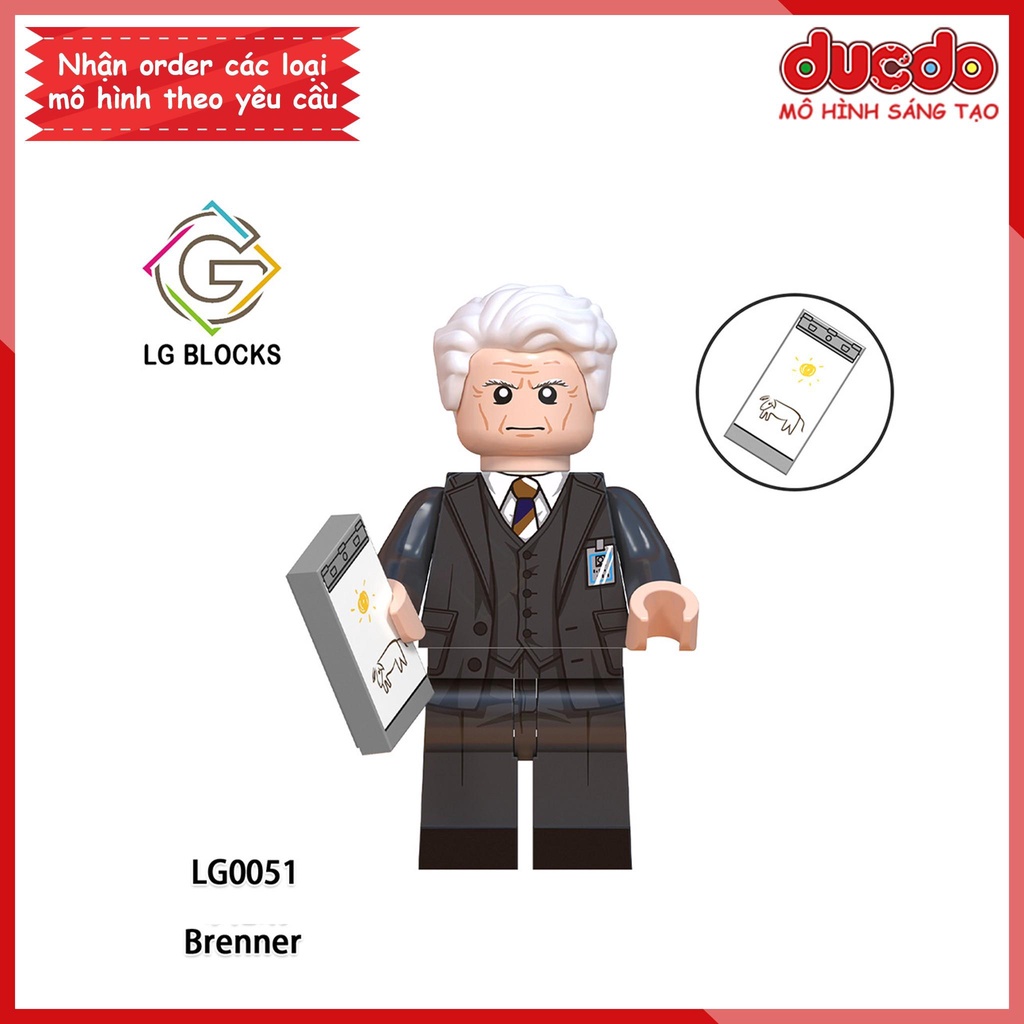 Minifigures nhân vật Series Kinh Dị Stranger Things Cậu Bé Mất Tích - Đồ chơi Lắp ghép Xếp hình Mini Mô hình LG1007