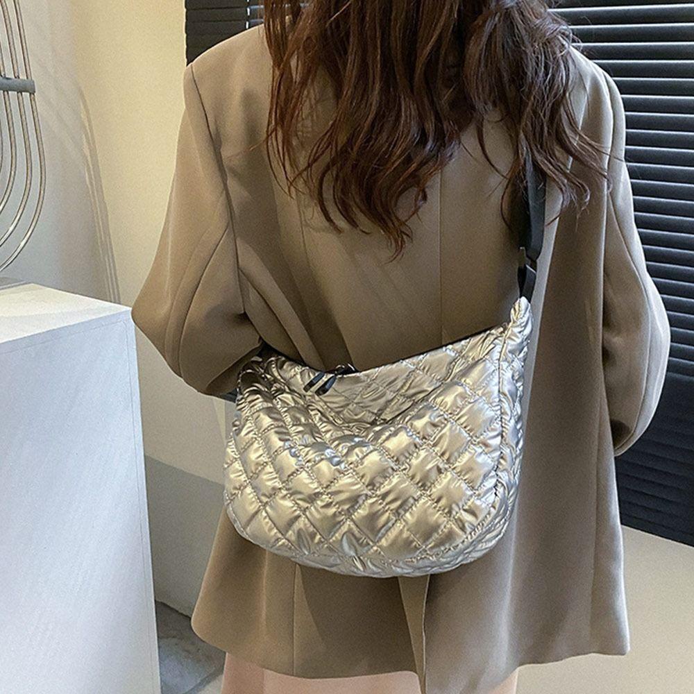 YNATURAL Túi Đeo Chéo Vai Bằng Vải Cotton Thời Trang Sành Điệu Cho Nữ